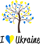 Принт I love Украину вариант 1