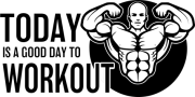 Принт Good day to workout вариант 2