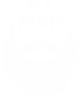 Принт Be a man вариант 2