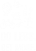 Принт Do less вариант 1