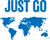 Принт Just go вариант 1