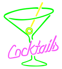 Принт Cocktails вариант 1