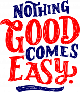 Принт Nothing good вариант 1