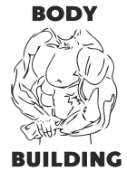 Принт Body building вариант 1