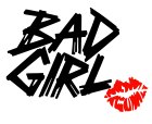 Принт Bad girl вариант 1