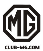 Принт MG club вариант 2