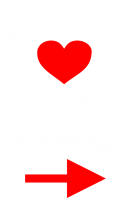 Принт В моем сердце (мужская) вариант 1