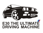 Принт BMW E30 Ultimate вариант 2