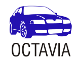 Принт SKODA octavia вариант 1