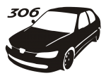 Принт Peugeot 306 вариант 2