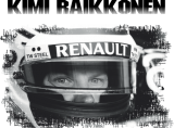 Принт Kimi Räikkönen вариант 1
