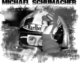 Принт Michael Schumacher вариант 1
