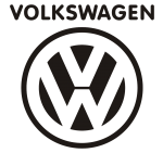 Принт Volkswagen logo 2 вариант 3