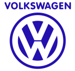 Принт Volkswagen logo 2 вариант 1
