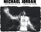 Принт Michael Jordan 2 вариант 2