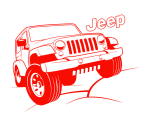 Принт Jeep вариант 2