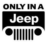 Принт Jeep logo вариант 3