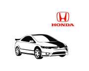Принт Honda avto вариант 2