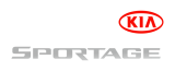 Принт Kia Sportage logo вариант 2