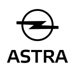 Принт Opel Astra logo вариант 4