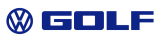 Принт Volkswagen Golf logo вариант 3