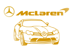 Принт Mercedes Maclaren вариант 2