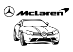 Принт Mercedes Maclaren вариант 3