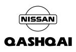 Принт Nissan Qashqai logo вариант 4