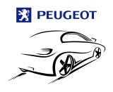 Принт Peugeot car вариант 2