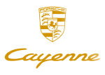Принт Porsche Cayenne logo вариант 3