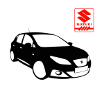 Принт Suzuki car вариант 1