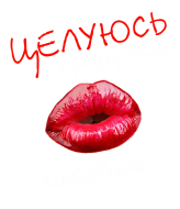 Принт Целуюсь лучше чем готовлю вариант 2