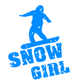 Принт Snow girl 2 вариант 2