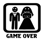 Принт Game over 3 вариант 2