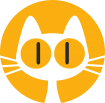 Принт Funny cat вариант 4