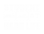 Принт Student hard life вариант 1