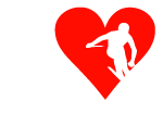 Принт I love skiing вариант 2