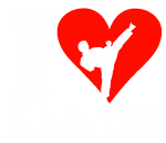 Принт I love karate вариант 2