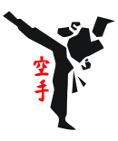 Принт Karate man вариант 2