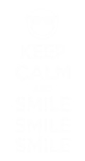 Принт Keep calm and smile вариант 2