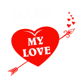 Принт Maks is my love вариант 2