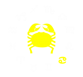 Принт Звездный знак Рак вариант 2