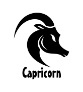 Принт Козерог gold вариант 3