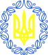 Принт Трезубец (эмблема) вариант 2