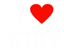 Принт I love Kiev вариант 2