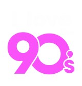 Принт Я люблю 90-е вариант 1