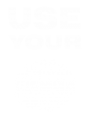 Принт Use your brain вариант 2