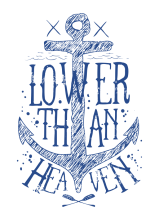 Принт Lower than heaven вариант 2