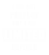 Принт I am not perfect вариант 3