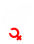 Принт 100% мужик вариант 2